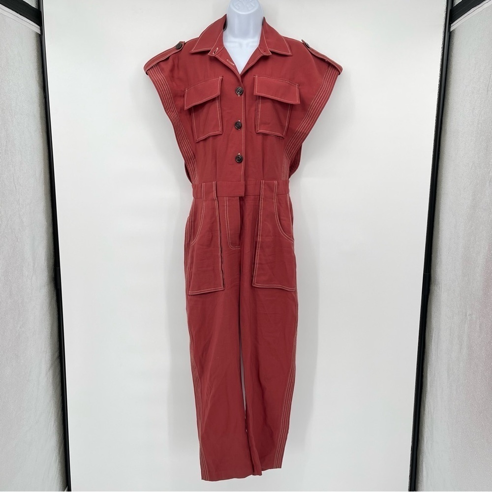 LOB Moda Mexico Largo Jumpsuit Terracotta Size 2 LOB Jumpsuit